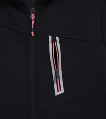 sweat à capuche zippé femme