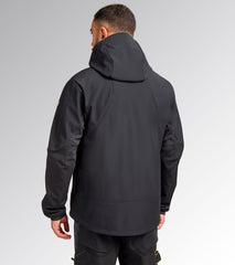 softshell à capuche noire diadora