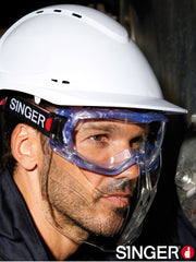 masque pvc avec ande élastique réglable singer