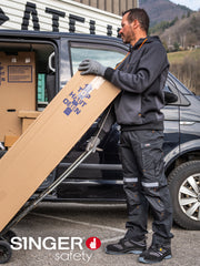 pantalon cargo noir petro singer