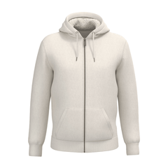 SWEAT-SHIRT ZIP DOUBLÉ EN SHERPA UNISEXE- NATIVE SPIRIT