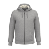 SWEAT-SHIRT ZIP DOUBLÉ EN SHERPA UNISEXE- NATIVE SPIRIT