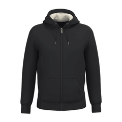 SWEAT-SHIRT ZIP DOUBLÉ EN SHERPA UNISEXE- NATIVE SPIRIT