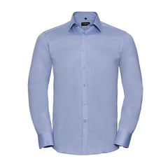 chemise bleue russell