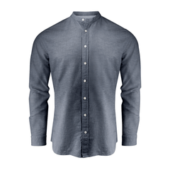 CHEMISE HOMME COL MAO - JAMES HARVEST