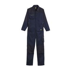 combinaison polyester bleu diadora