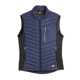 doudoune sans manches bleue