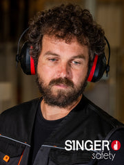 CASQUE ANTIBRUIT HAUTE PROTECTION SNR: 32 DB - SINGER SAFETY