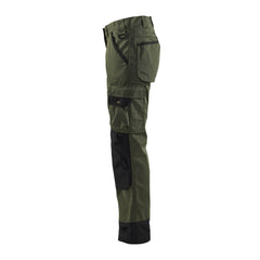 pantalon paysagiste femme khaki Blaklader