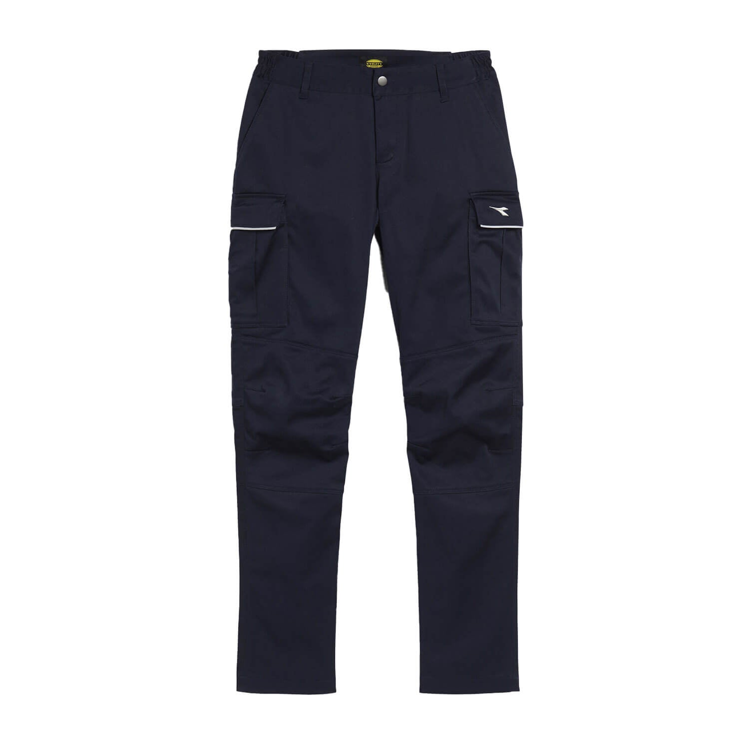pantalon cargo bleu femme