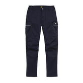 pantalon cargo bleu femme