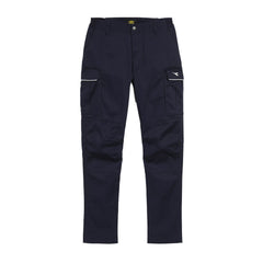 pantalon cargo bleu femme