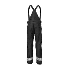 pantalon grand froid noir avec bande réfléchissantes mascot