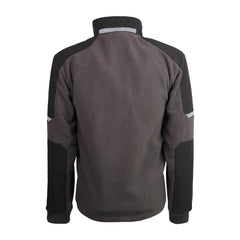 sweat 1/4 de zip gris foncé singer