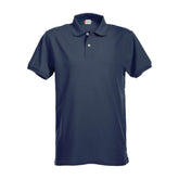 polo stretch bleu marine clique