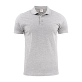 polo coton gris chiné printer