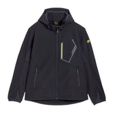 softshell à capuche noire diadora