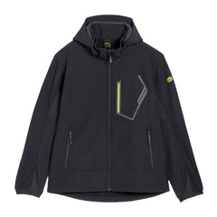 softshell à capuche noire diadora