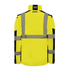 SOFTSHELL HAUTE VISIBILITÉ MANCHES AMOVIBLES HIMALAYA - T2S