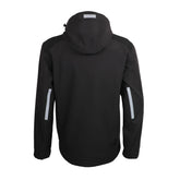 softshell noir réfléchissante