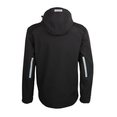 softshell noir réfléchissante