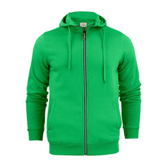 sweat à capuche verte noir printer