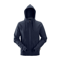 sweat à capuche zippé bleu snickers