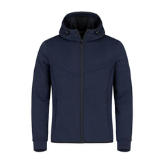 sweat à capuche tissus doux bleu marine clique