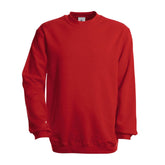 sweat-shirt rouge b&c