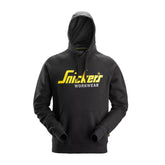 Sweat à capuche noir snickers