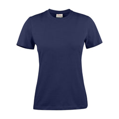 tee-shirt coton femme bleu marine printer