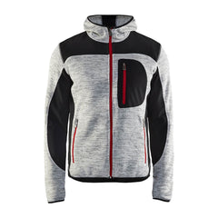 VESTE TRICOTÉE À CAPUCHE - BLAKLADER