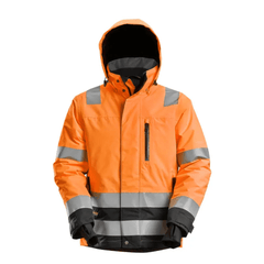 VESTE ISOLANTE ET IMPERMÉABLE 37.5®, HAUTE VISIBILITÉ, CLASSE 3 - SNICKERS