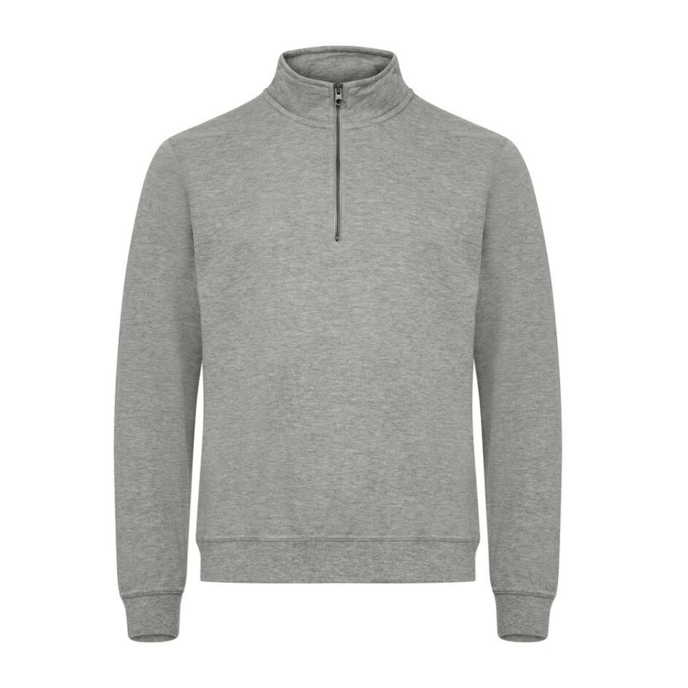 SWEAT-SHIRT 1/4 ZIP UNISEX - CLIQUE