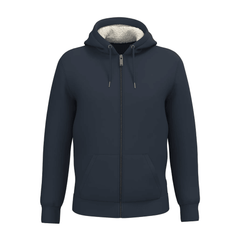 SWEAT-SHIRT ZIP DOUBLÉ EN SHERPA UNISEXE- NATIVE SPIRIT