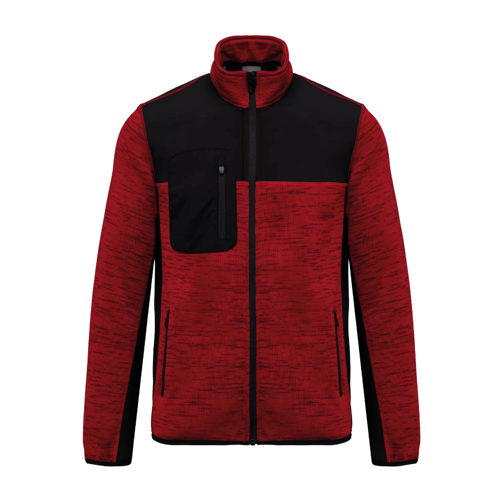 VESTE EN POLYTRICOT HOMME - WK DESIGNED TO WORK