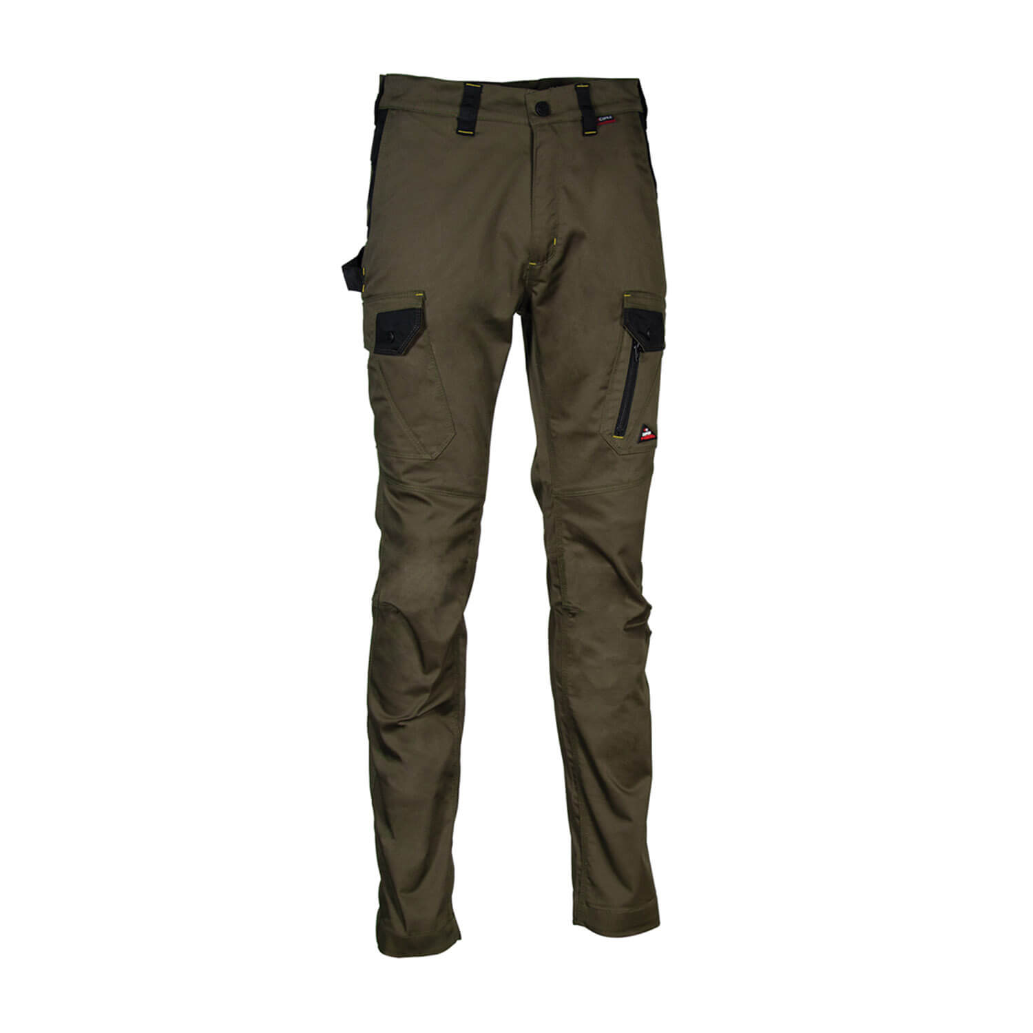 pantalon doublé flanelle taupe cofra