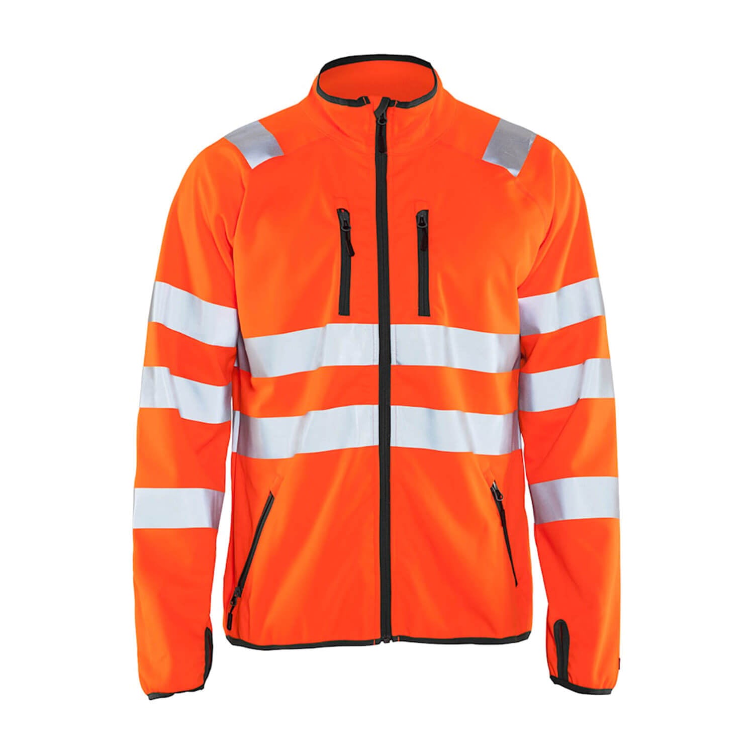 softshell haute visibilité orange blaklader