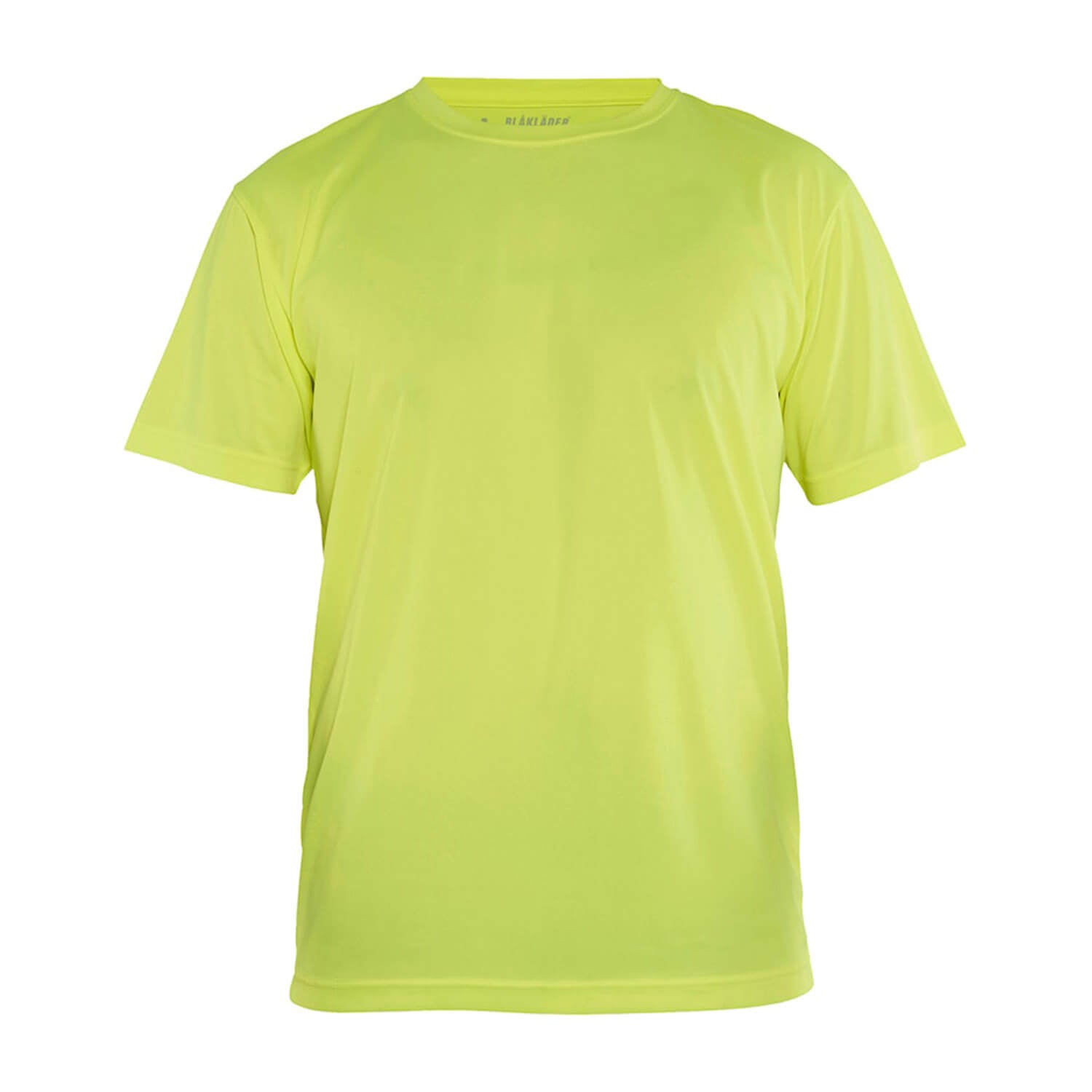 t-shirt polyester jaune anti-uv