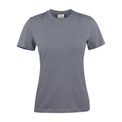 tee-shirt coton femme gris printer